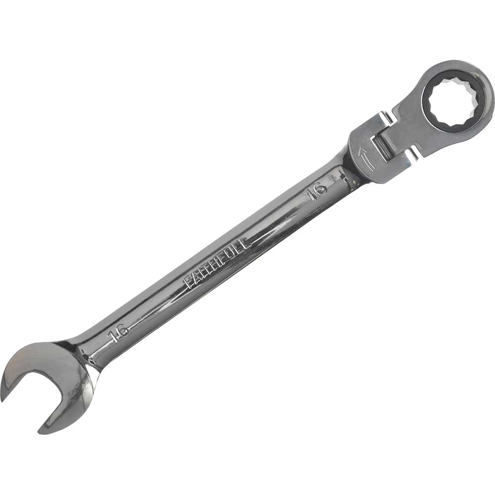 Photo of Faithfull Flexible Ratchet Combination Spanner 16mm