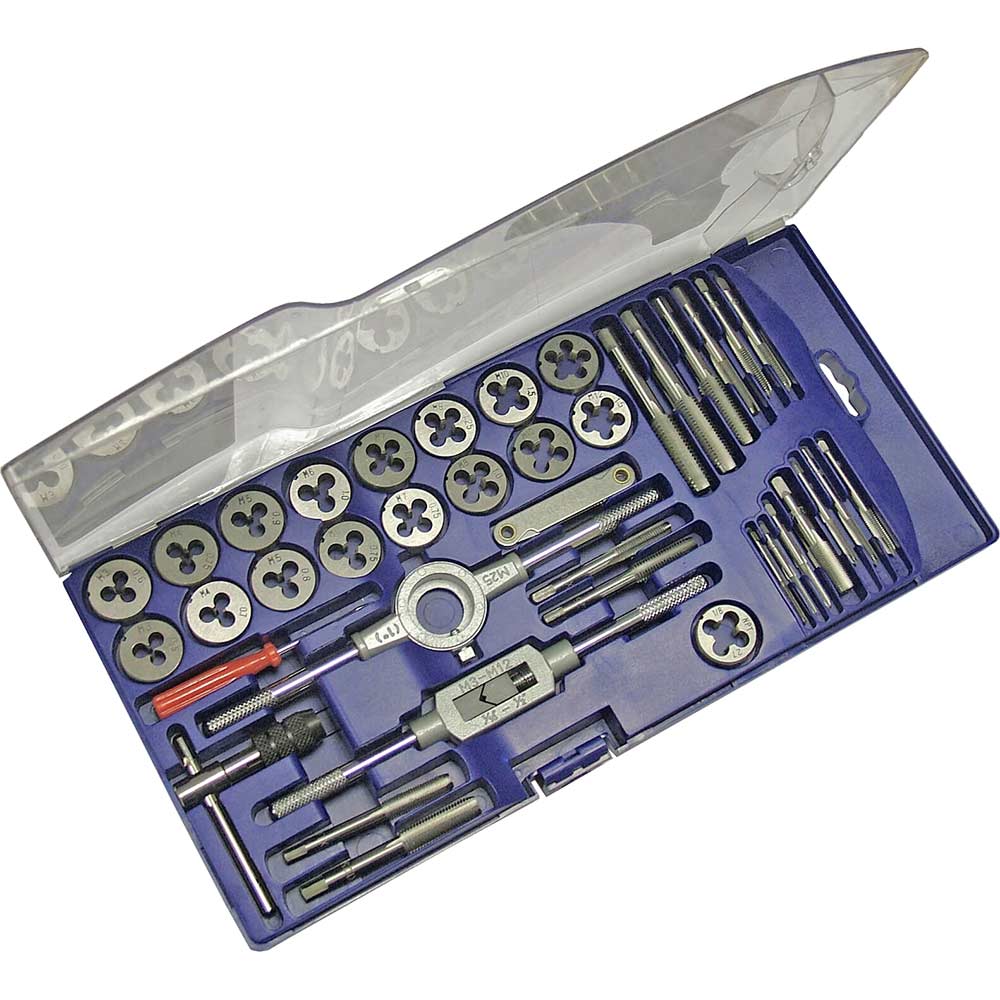 Photo of Faithfull 39 Piece Carbon Steel Tap And Die Set Metric
