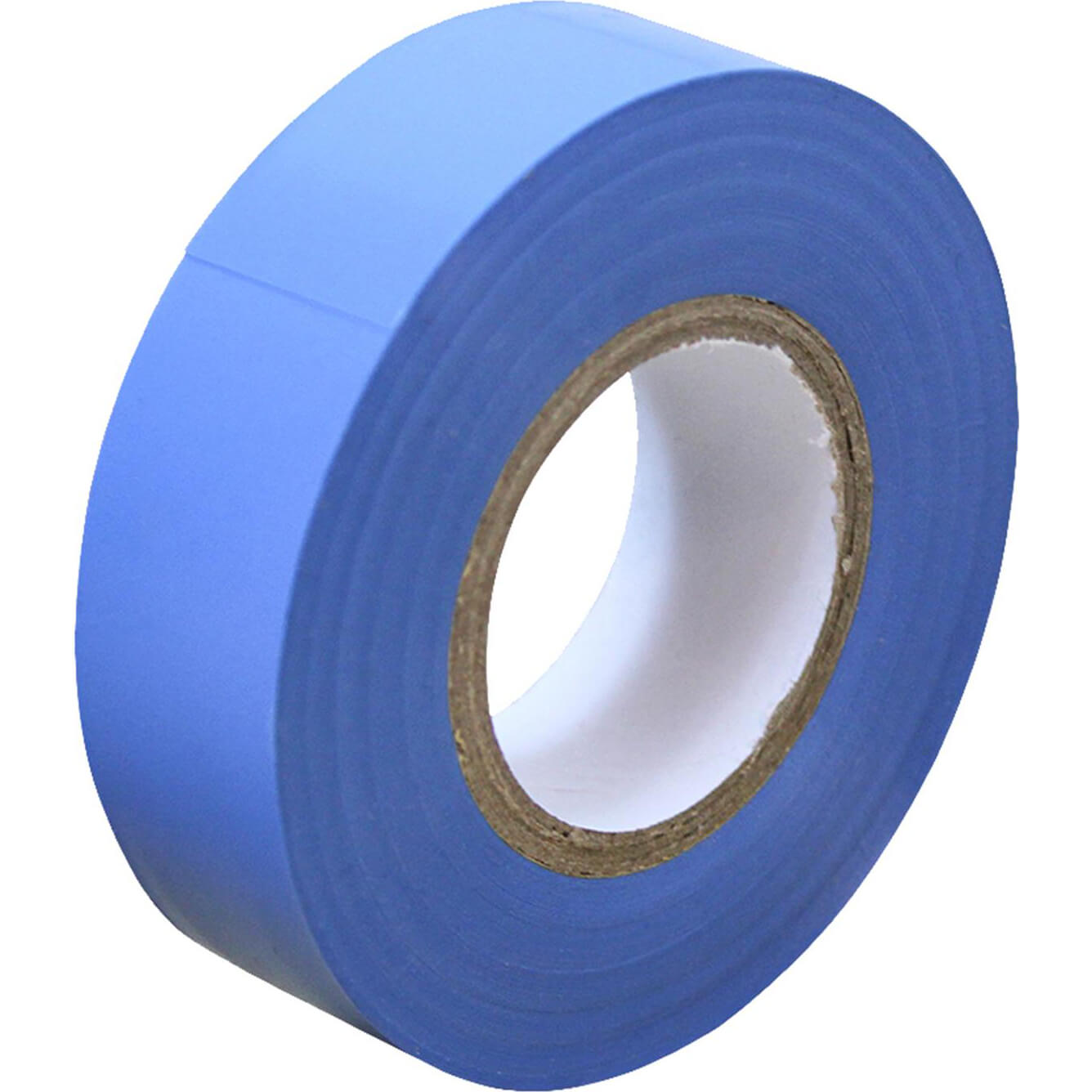 Image of Faithfull PVC Electrical Tape Blue 19mm x 20m