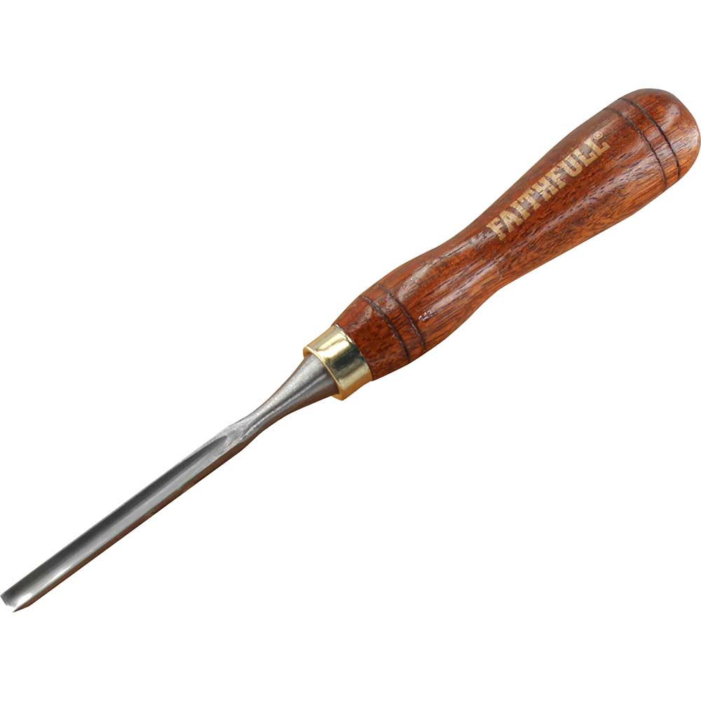 Image of Faithfull Straight Carving Gouge 1/4"