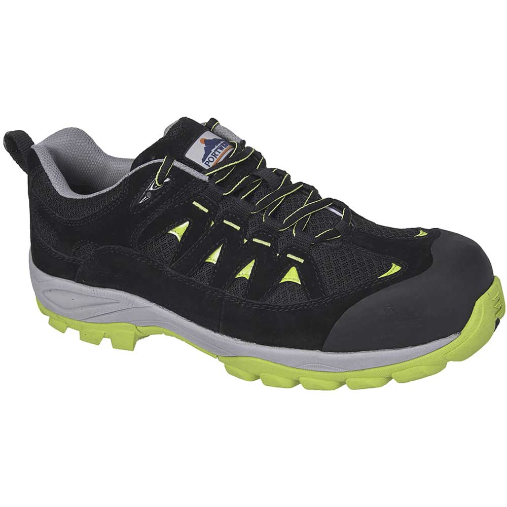 Image of Portwest Pro Compositelite Low Cut S3 Trainer Green Size 8