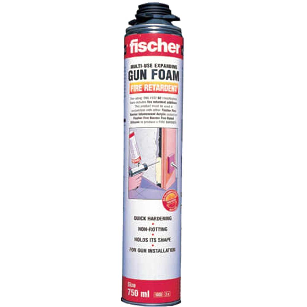 Fischer Fire Rated Expanding Foam Gun Applied B2 Grade 750ml 42754