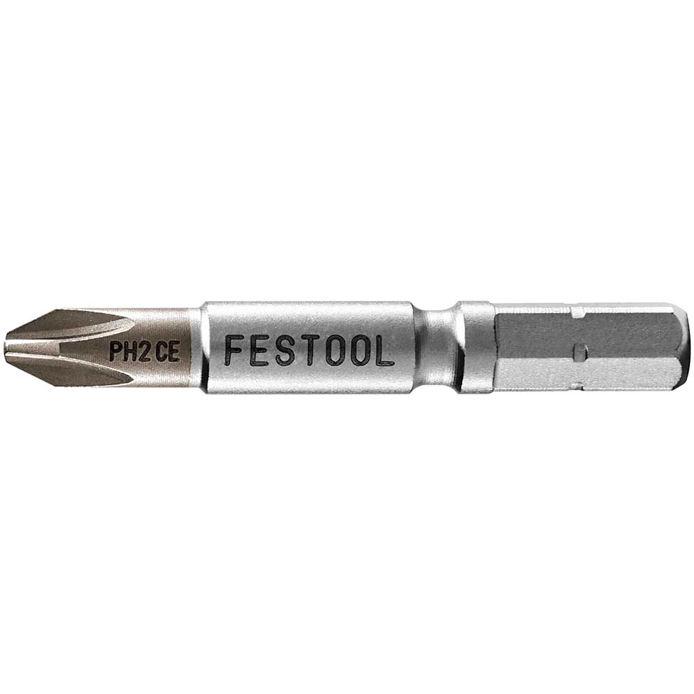 Photo of Festool Centrotec Phillips Screwdriver Bits Ph2 50mm Pack Of 2