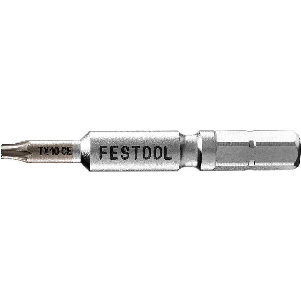 Photo of Festool Centrotec Torx Screwdriver Bits T10 50mm Pack Of 2