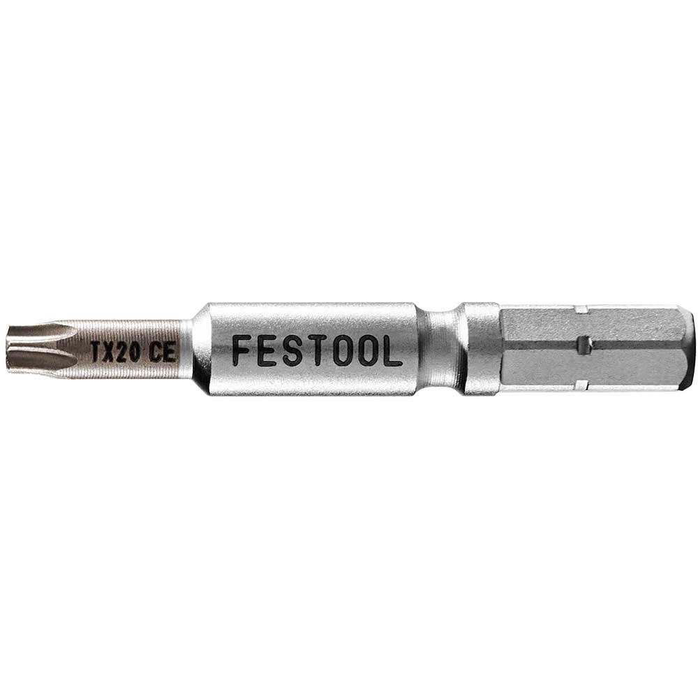 Photo of Festool Centrotec Torx Screwdriver Bits T20 50mm Pack Of 2