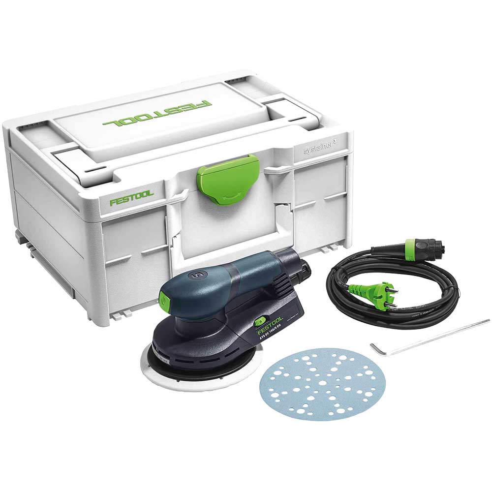 Festool ETS EC 150/5 EQ Plus Eccentric Sander 150mm 240v