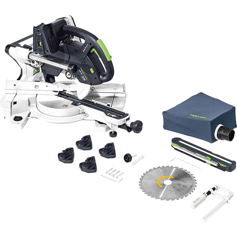 Image of Festool KSC 60 18v Cordless Sliding Compound Mitre Saw No Batteries No Charger No Case