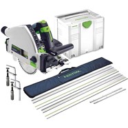 Festool TS55 REBQ Plunge Cut Circular Saw And Guide Rail Accessory Kit Festool TS55 REBQ Plunge Cut Circular Saw And Guide Rail Accessory Kit