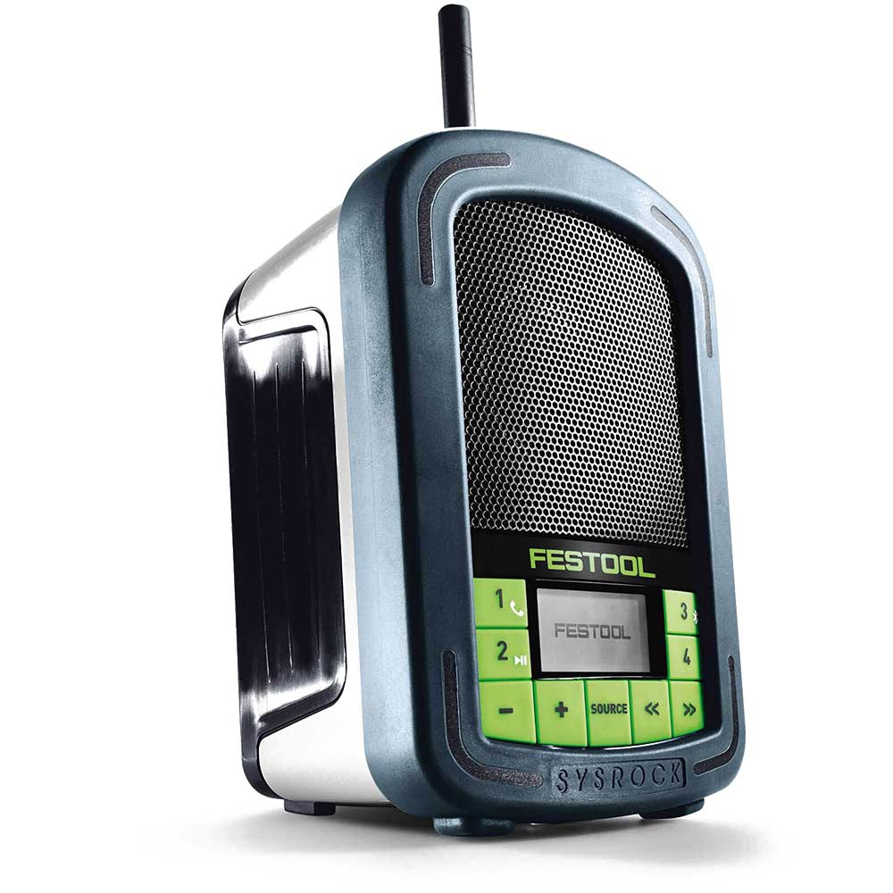 Festool SYSROCK BR10 Job Site Radio and Bluetooth Speaker Job Site Radios
