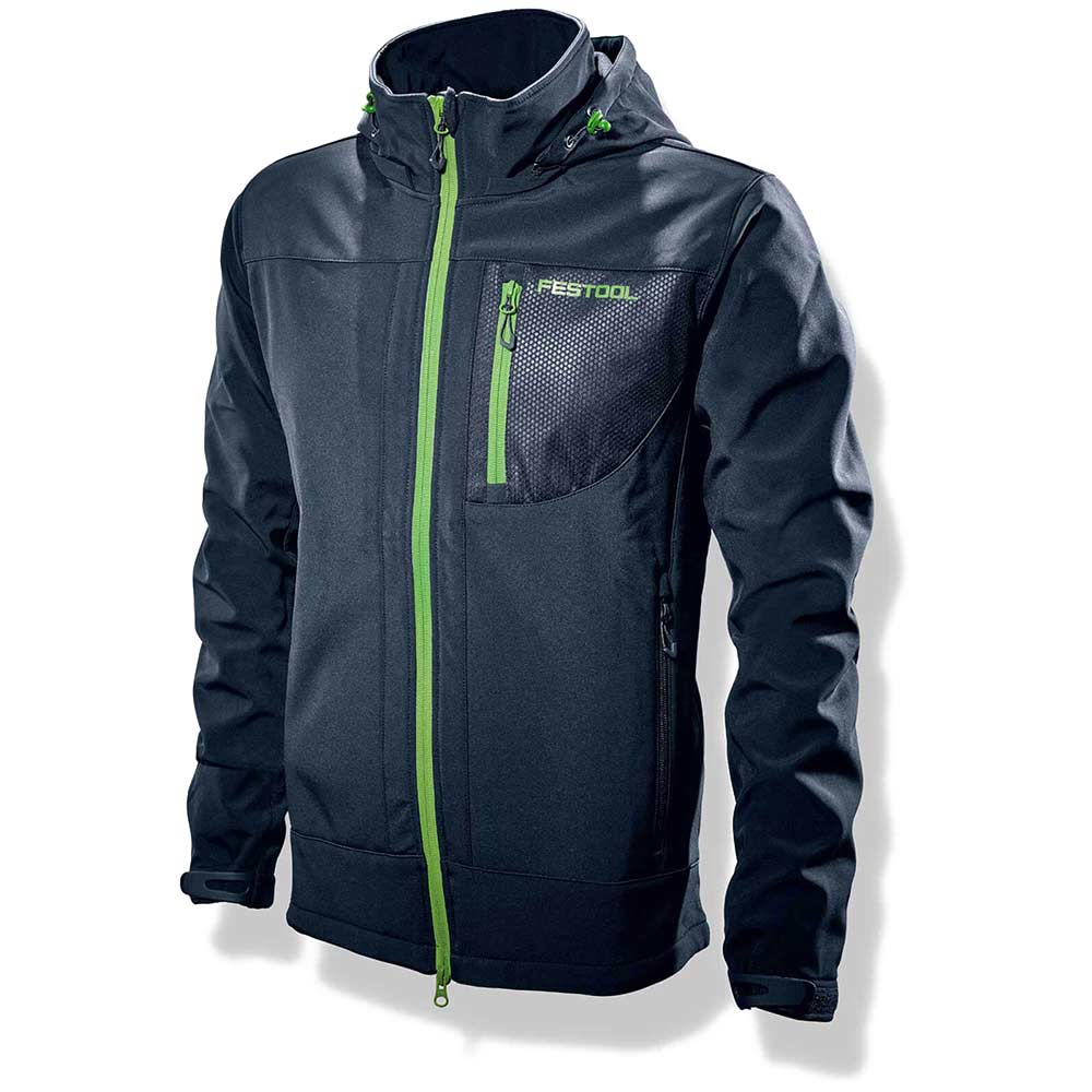 Photo of Festool Fan Mens Softshell Jacket Blue 2xl