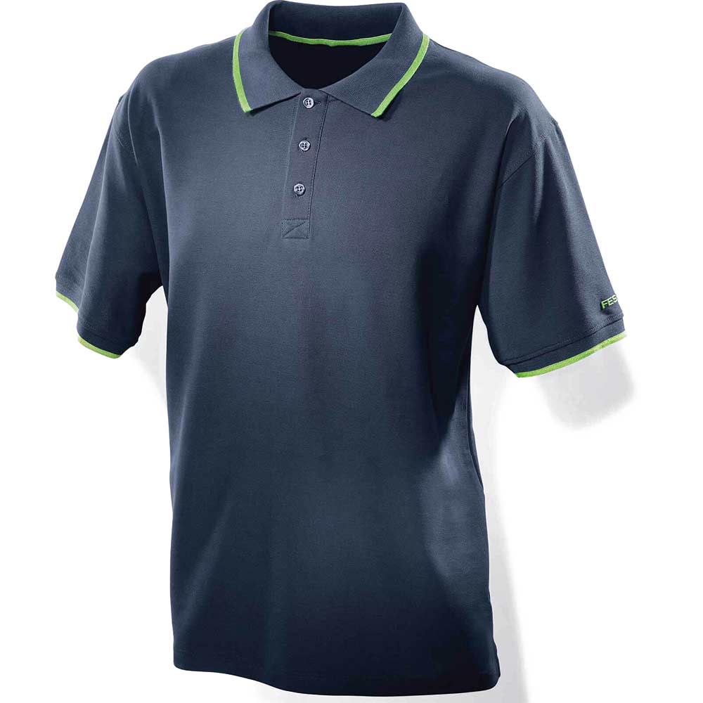 Photo of Festool Fans Mens Polo Shirt Blue S