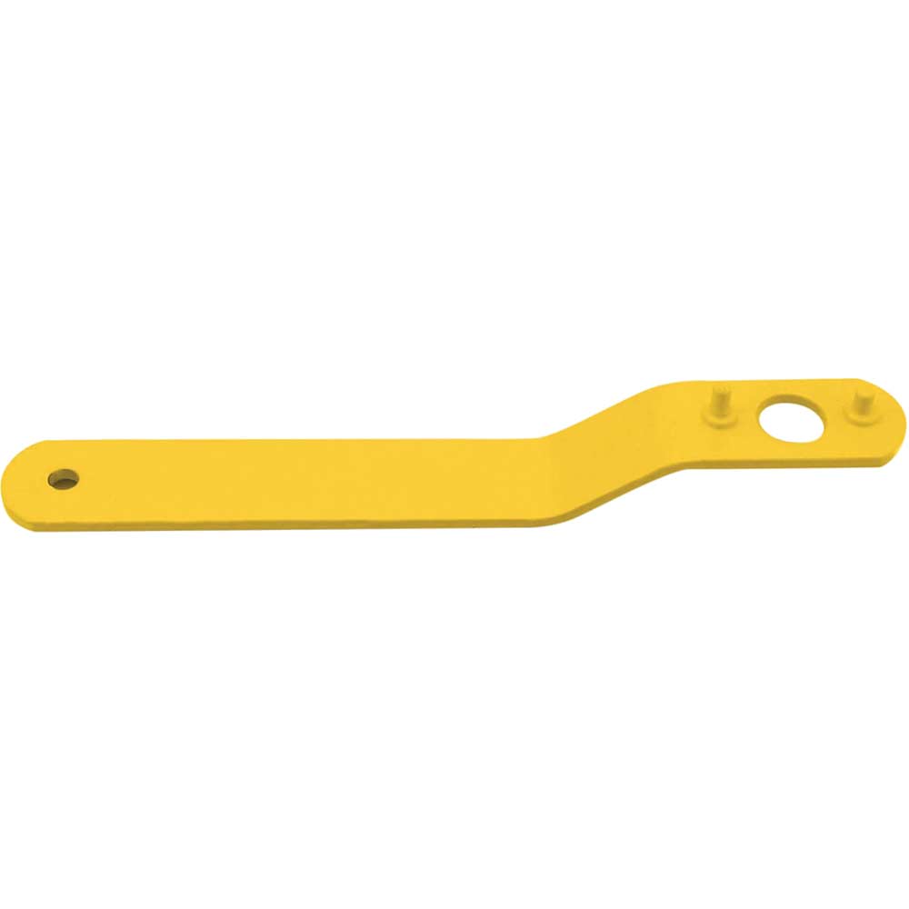 Image of Flexipads 28-4 Yellow Angle Grinder Pin Spanner