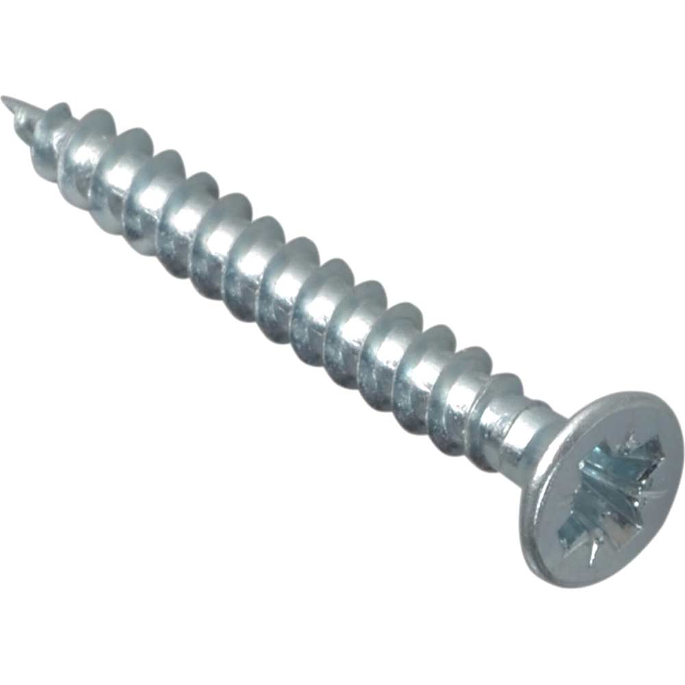 Photo of Forgefix Multi Purpose Zinc Plated Screws 3.5mm 30mm Pack Of 35