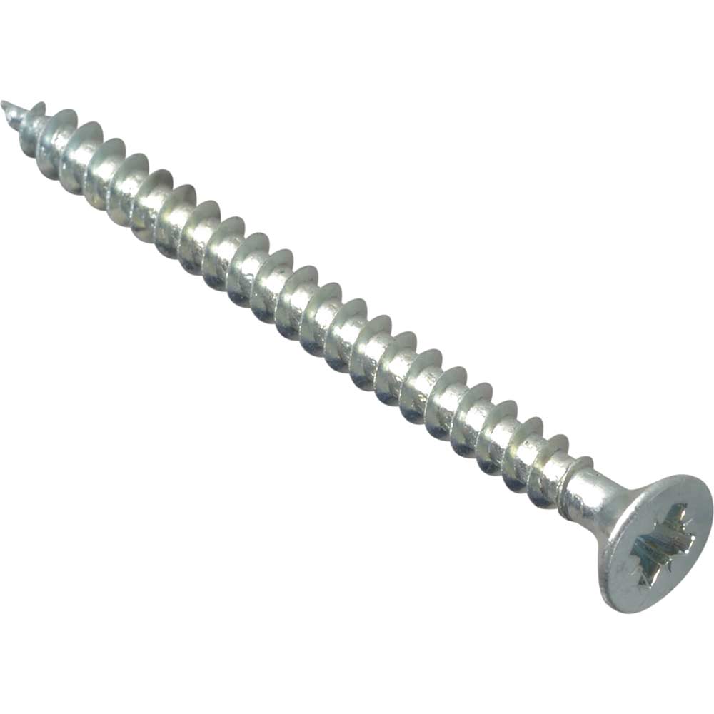 Photo of Forgefix Multi Purpose Zinc Plated Screws 4mm 50mm Pack Of 15