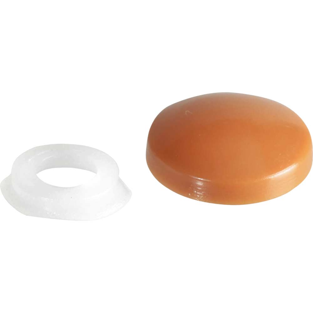 Photo of Forgefix Domed Screw Cover Caps Light Brown Pack Of 20