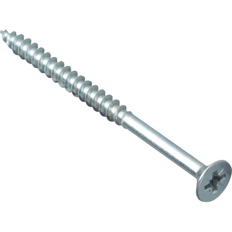 Image of Forgefix Multi Purpose Zinc Plated Screws 5mm 70mm Pack of 200