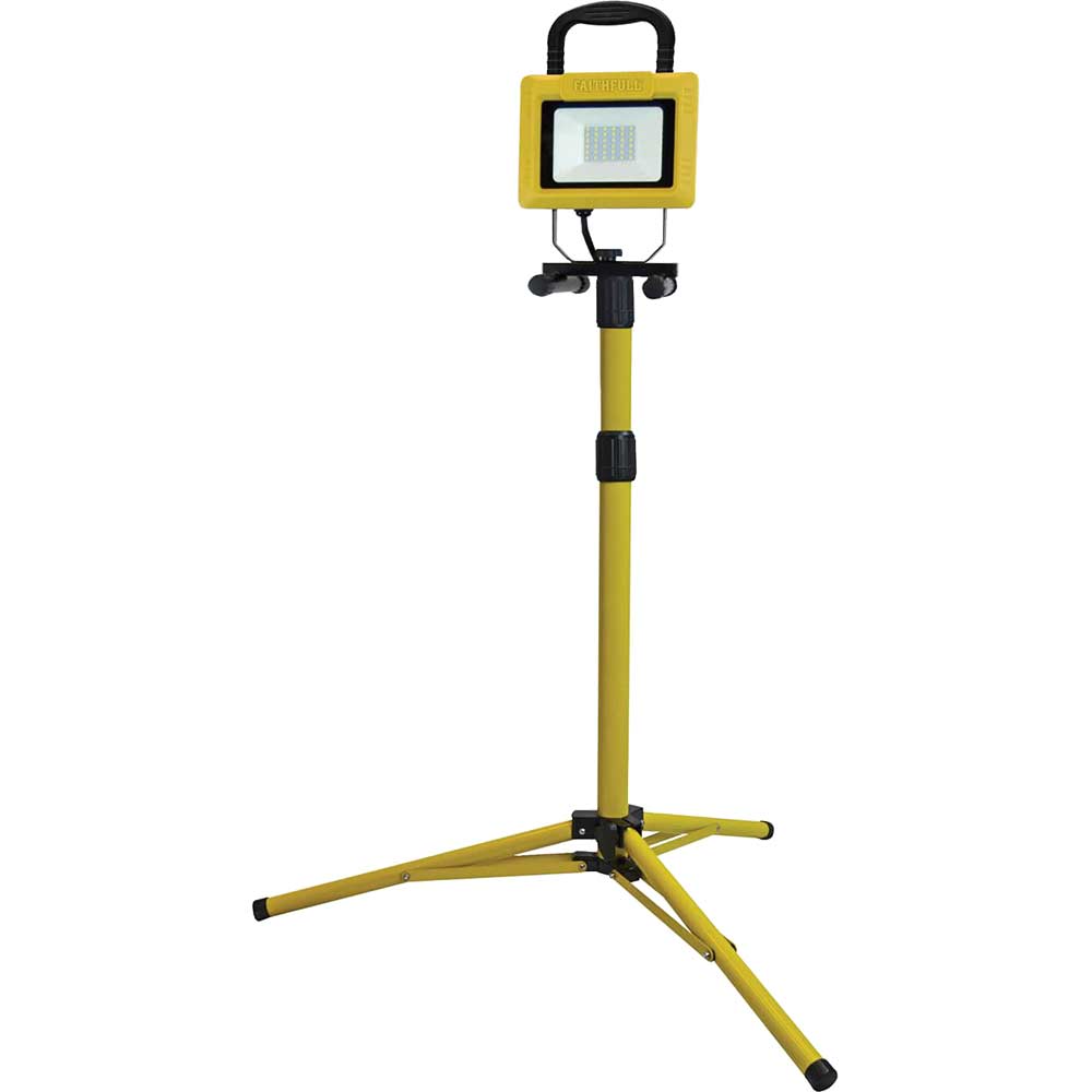 Image of Faithfull Tripod LED Site Work Light 240v