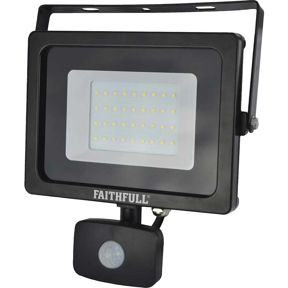 Photo of Faithfull Security Light With Pir 2400 Lumen 240v