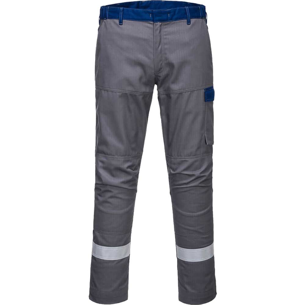 Photo of Biz Flame Fr06 Ultra Two Tone Trouser Grey 34