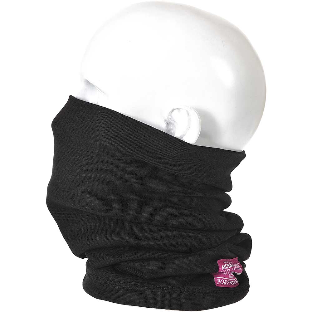 Photo of Modaflame Flame Resistant Antistatic Neck Tube Black One Size