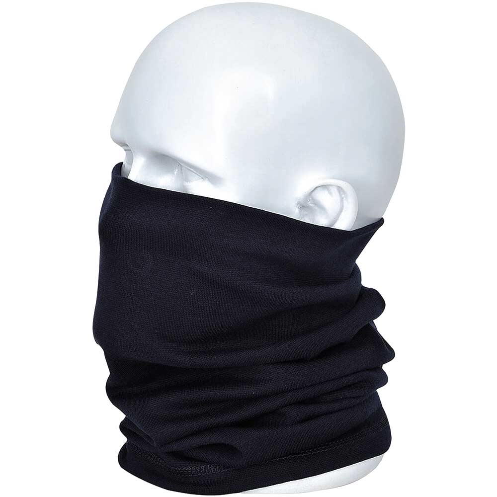 Photo of Modaflame Flame Resistant Antistatic Neck Tube Navy One Size
