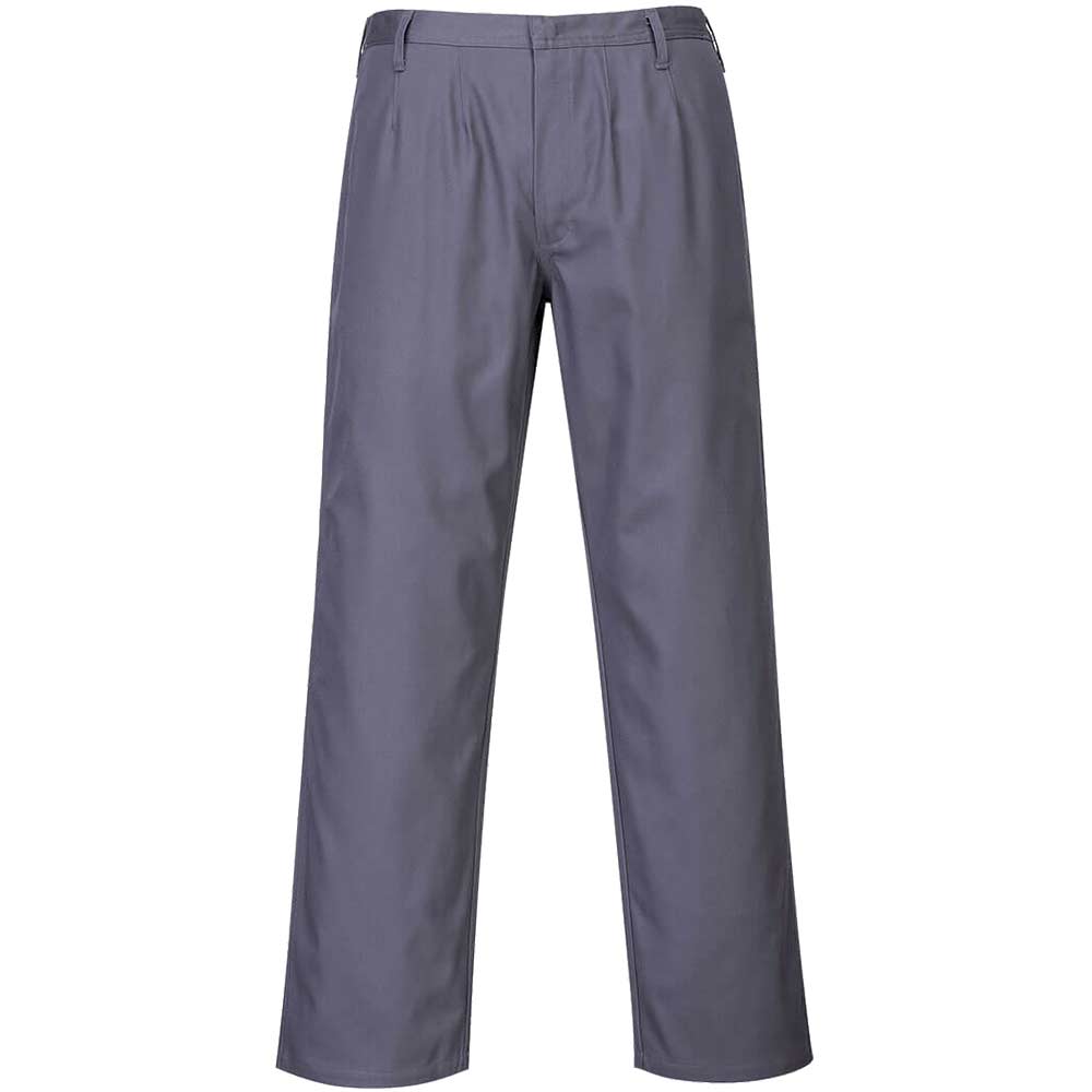 Photo of Biz Flame Pro Mens Flame Resistant Trousers Grey Large 32