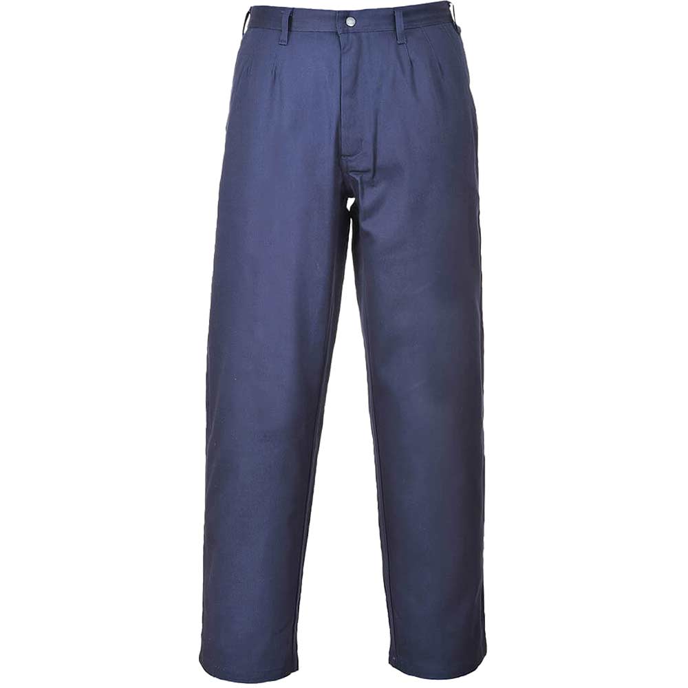 Photo of Biz Flame Pro Mens Flame Resistant Trousers Navy Blue Small 32