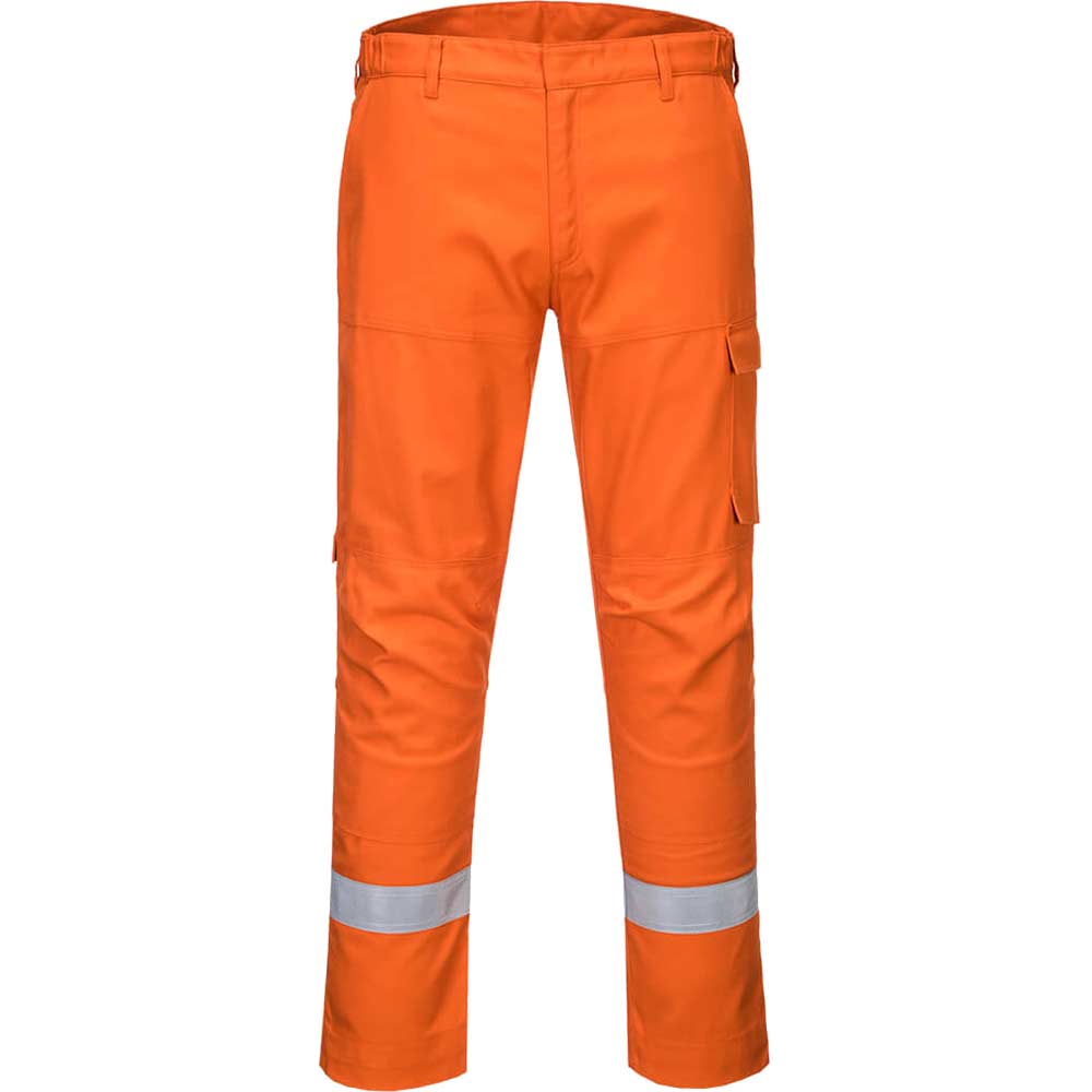 Image of Biz Flame Ultra Flame Resistant Trousers Orange 32" 29"