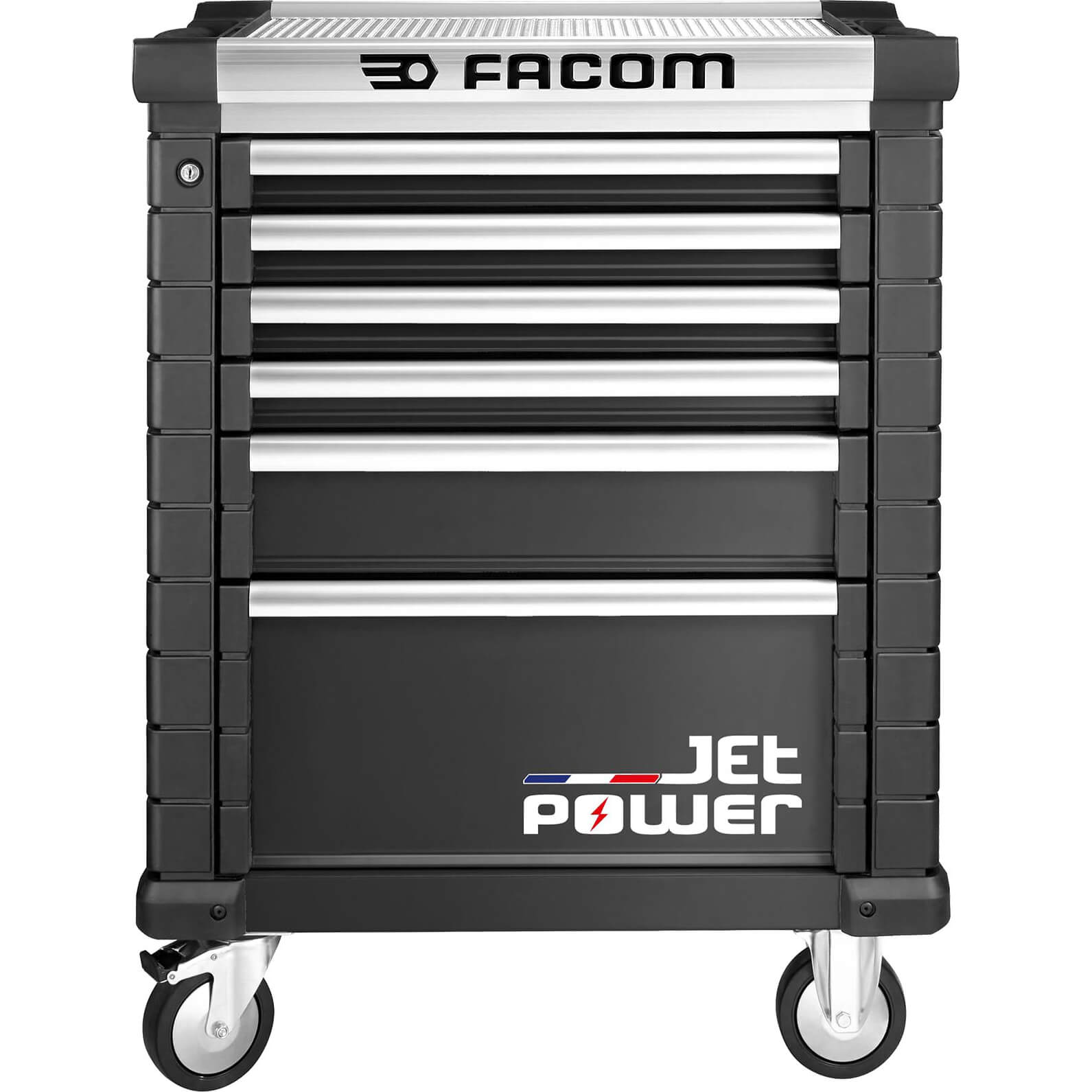 Facom JETM3 6 Drawer Tool Roller Cabinet Black