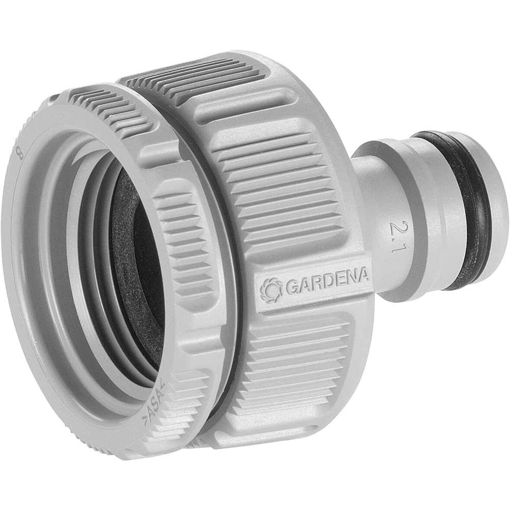 Gardena ORIGINAL Threaded Tap Hose Pipe Connector 21 & 26.5mm