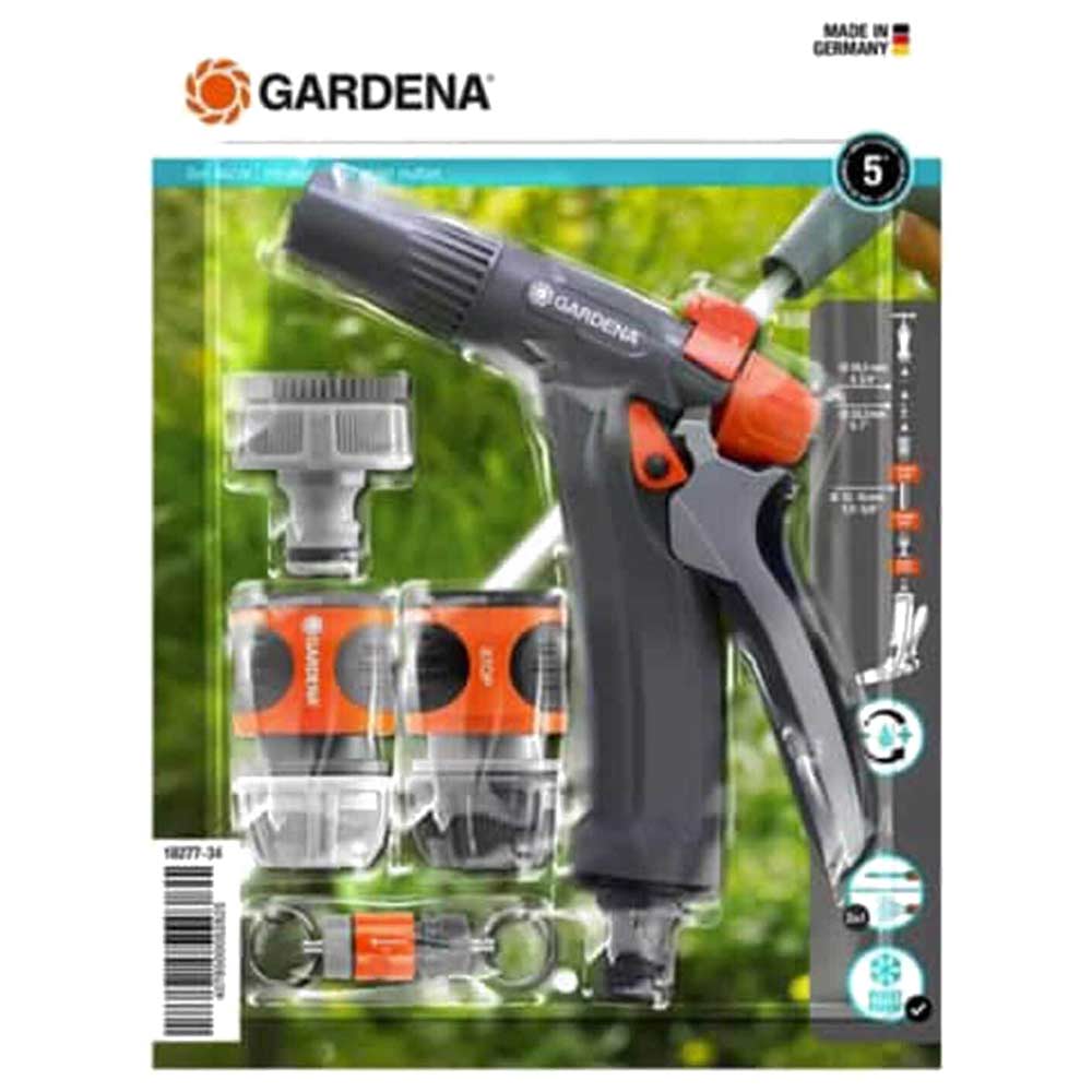 Image of Gardena ORIGINAL 4 Piece Basic Cleaning Spray Gun Set