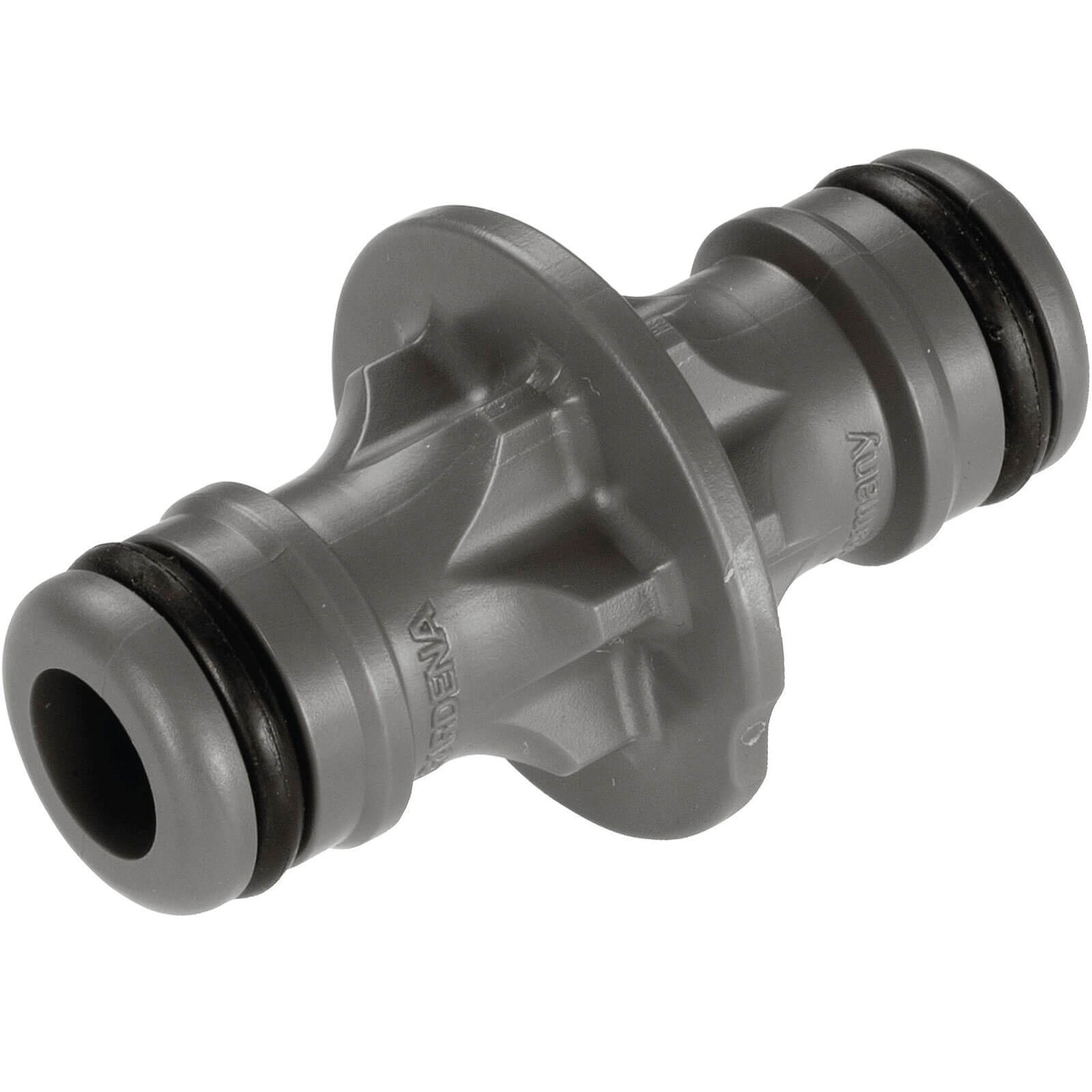 Image of Gardena ORIGINAL Double Ended Male Hose Pipe Connector 1/2" / 12.5mm Pack of 1