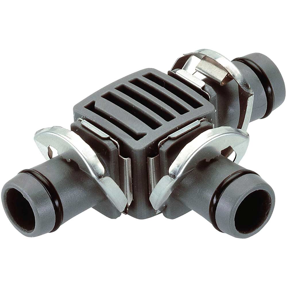 Photo of Gardena Micro Drip Hose Pipe T Joint Connector 1/2