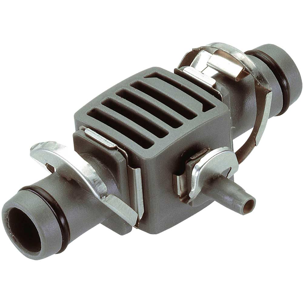 Photo of Gardena Micro Drip Reducing T Joint Connector 1/2 -12.5mm- X 3/16 -4.6mm- Pack Of 5