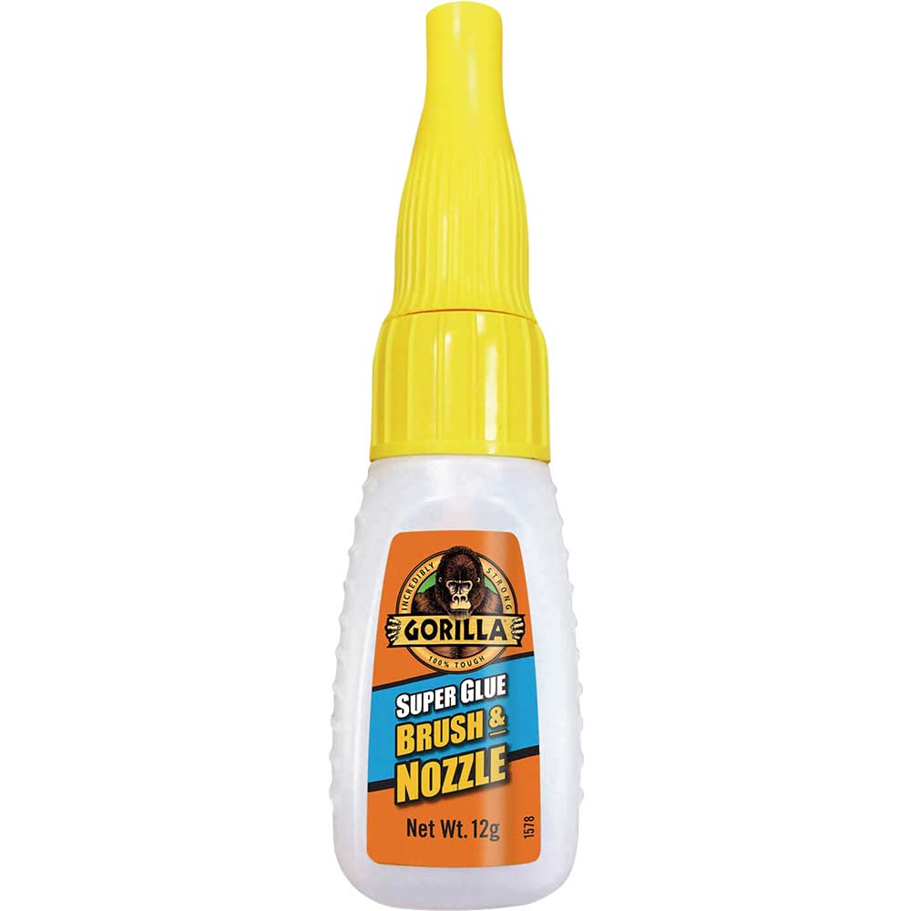 Image of Gorilla Glue Gorilla Super Glue Brush and Nozzle