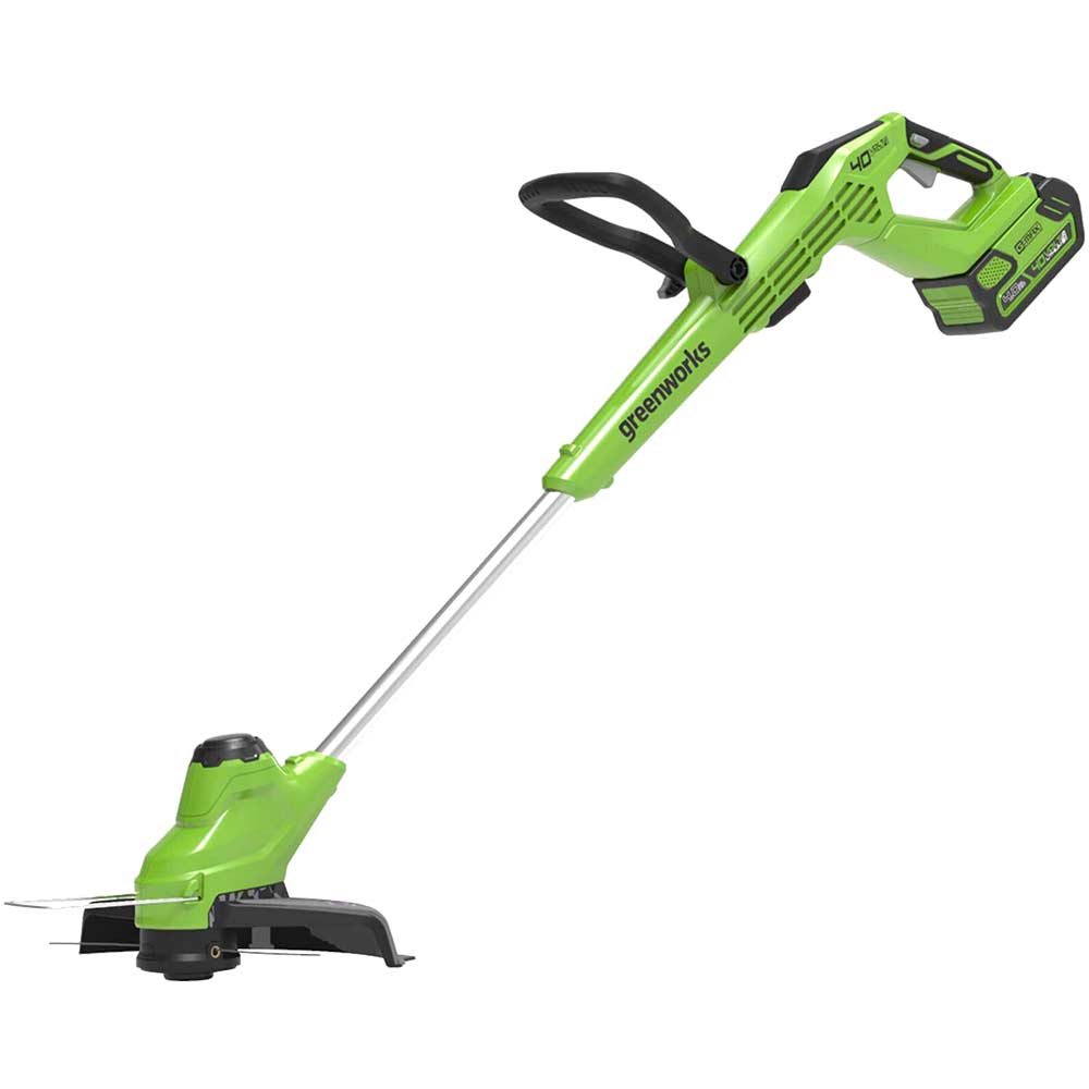 Image of Greenworks G40T5 40v Cordless Grass Trimmer and Edger 300mm 1 x 2ah Li-ion Charger