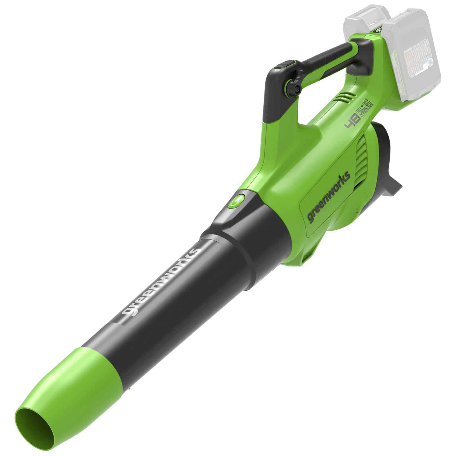 Image of Greenworks G24X2AB 48v Cordless Axial Leaf Blower No Batteries No Charger