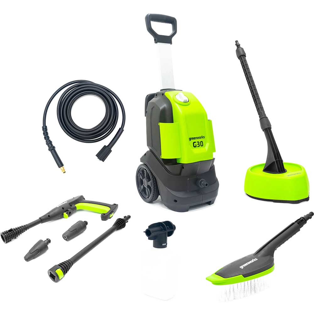 Image of Greenworks G30 Pressure Washer 135 Bar