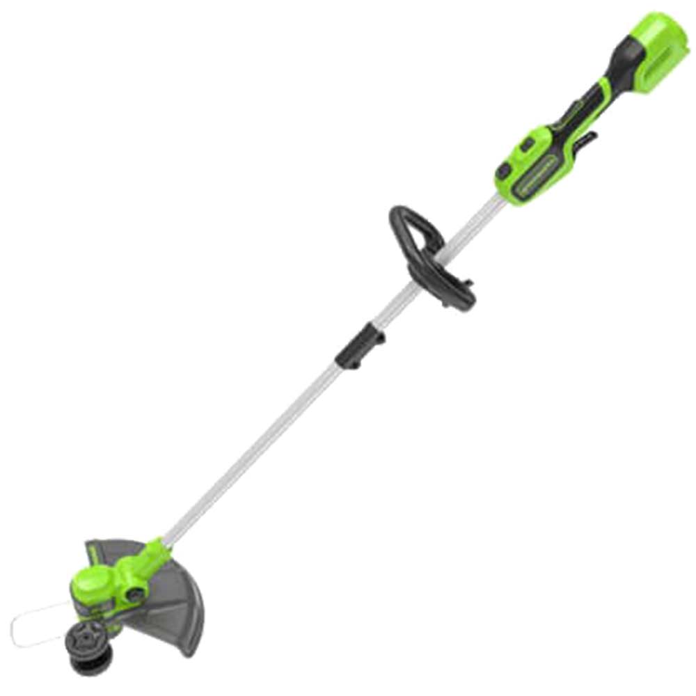 Image of Greenworks GD24LT33 24v Cordless Brushless Grass Trimmer and Edger 330mm No Batteries No Charger