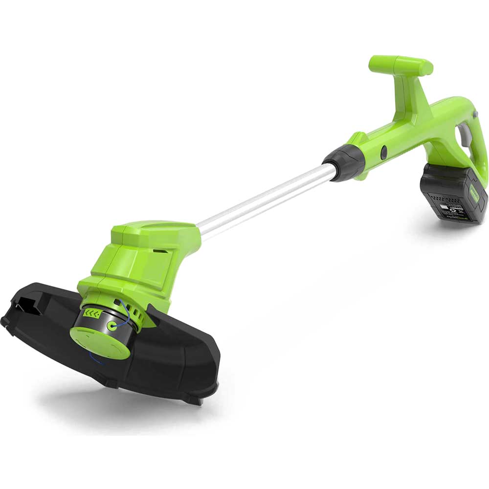 yardworks 24v cordless grass trimmer