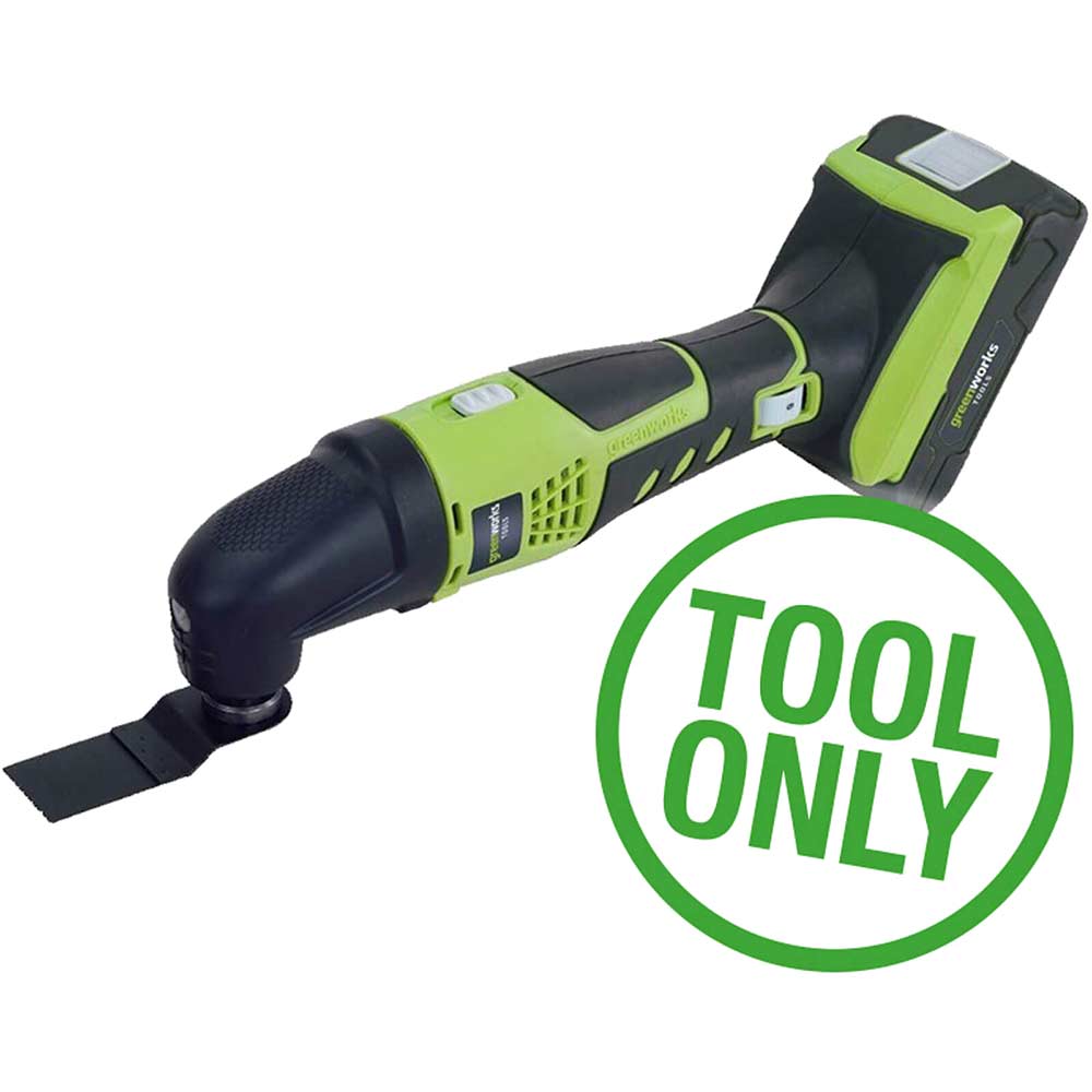Greenworks G24MT 24v Cordless Multi Tool Oscillating Multi Tools