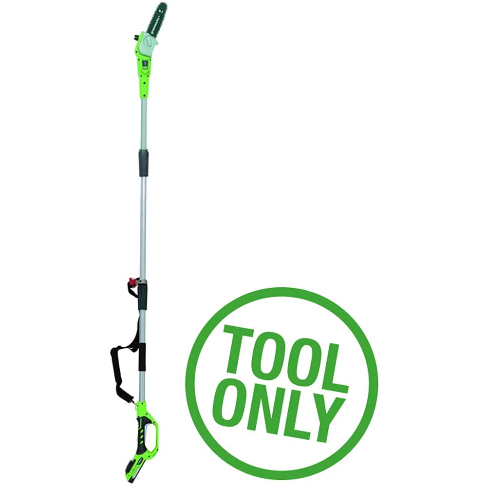 Greenworks G24PS 24v Cordless Telescopic Pole Tree Pruner