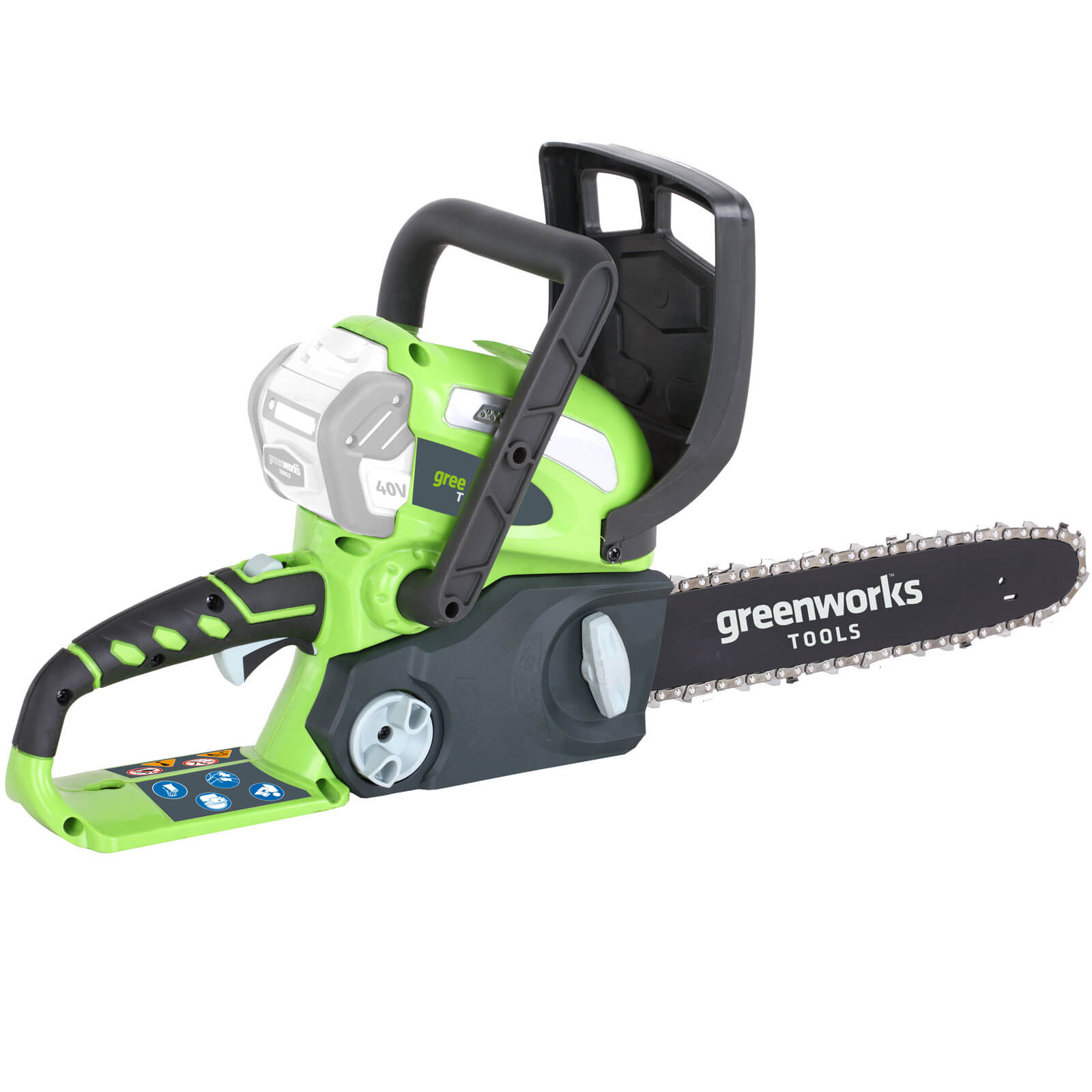 Photo of Greenworks G40cs30 40v Cordless Chainsaw 300mm No Batteries No Charger