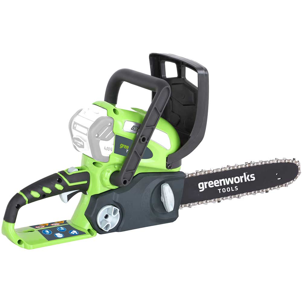 Greenworks G40CS30 40v Cordless Chainsaw 300mm No Batteries No Charger