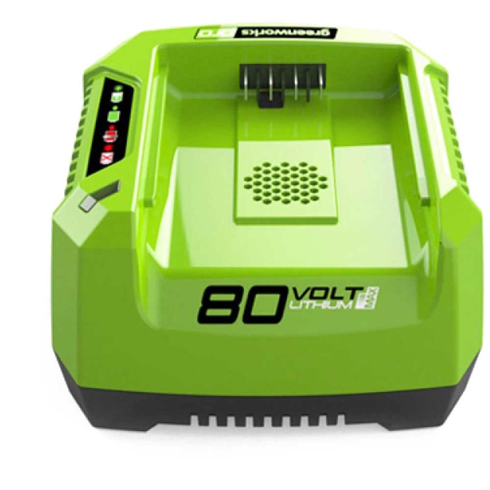 Greenworks G80C 80v Cordless Liion Fast Battery Charger Battery Chargers