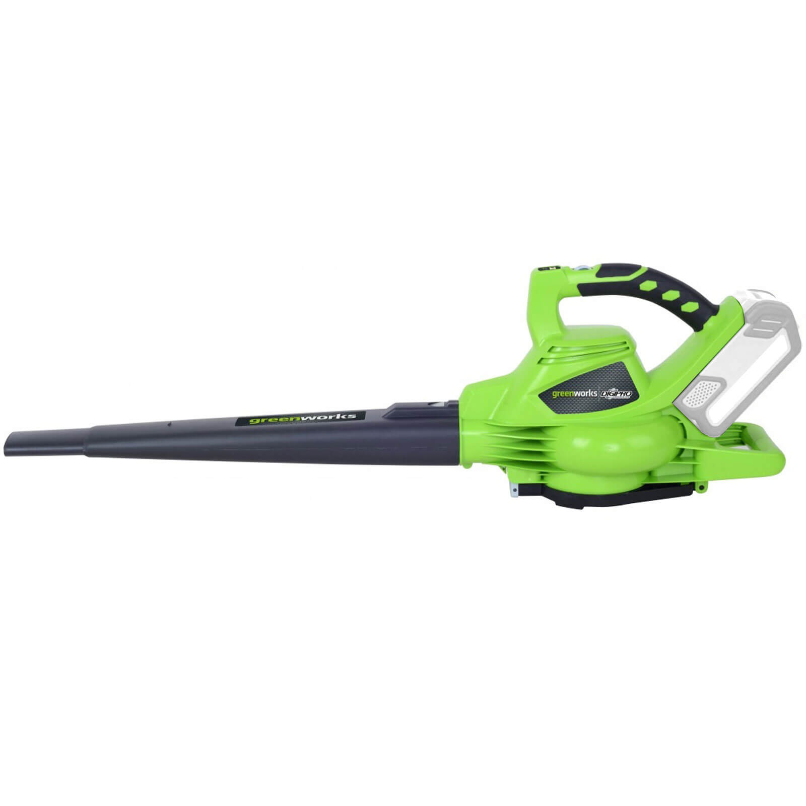 Image of Greenworks GD40BV 40v Cordless Brushless Garden Vacuum and Leaf Blower No Batteries No Charger