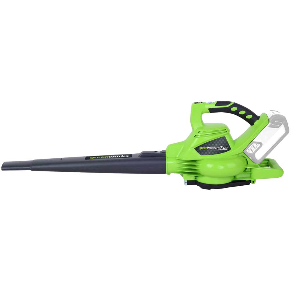 Image of Greenworks GD40BV 40v Cordless Brushless Garden Vacuum and Leaf Blower No Batteries No Charger