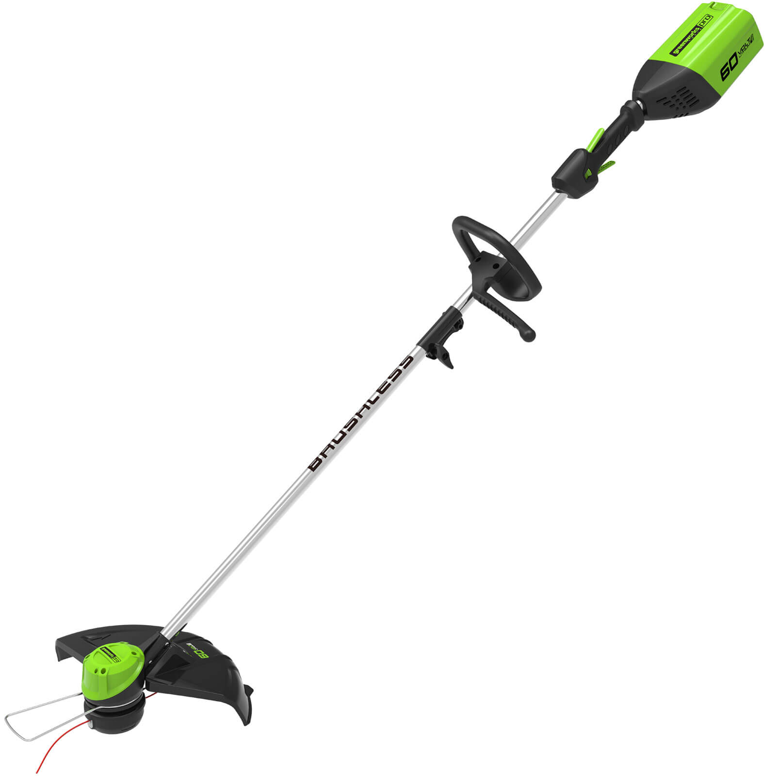 Photo of Greenworks Gd60lt 60v Cordless Brushless Grass Trimmer 350mm No Batteries No Charger
