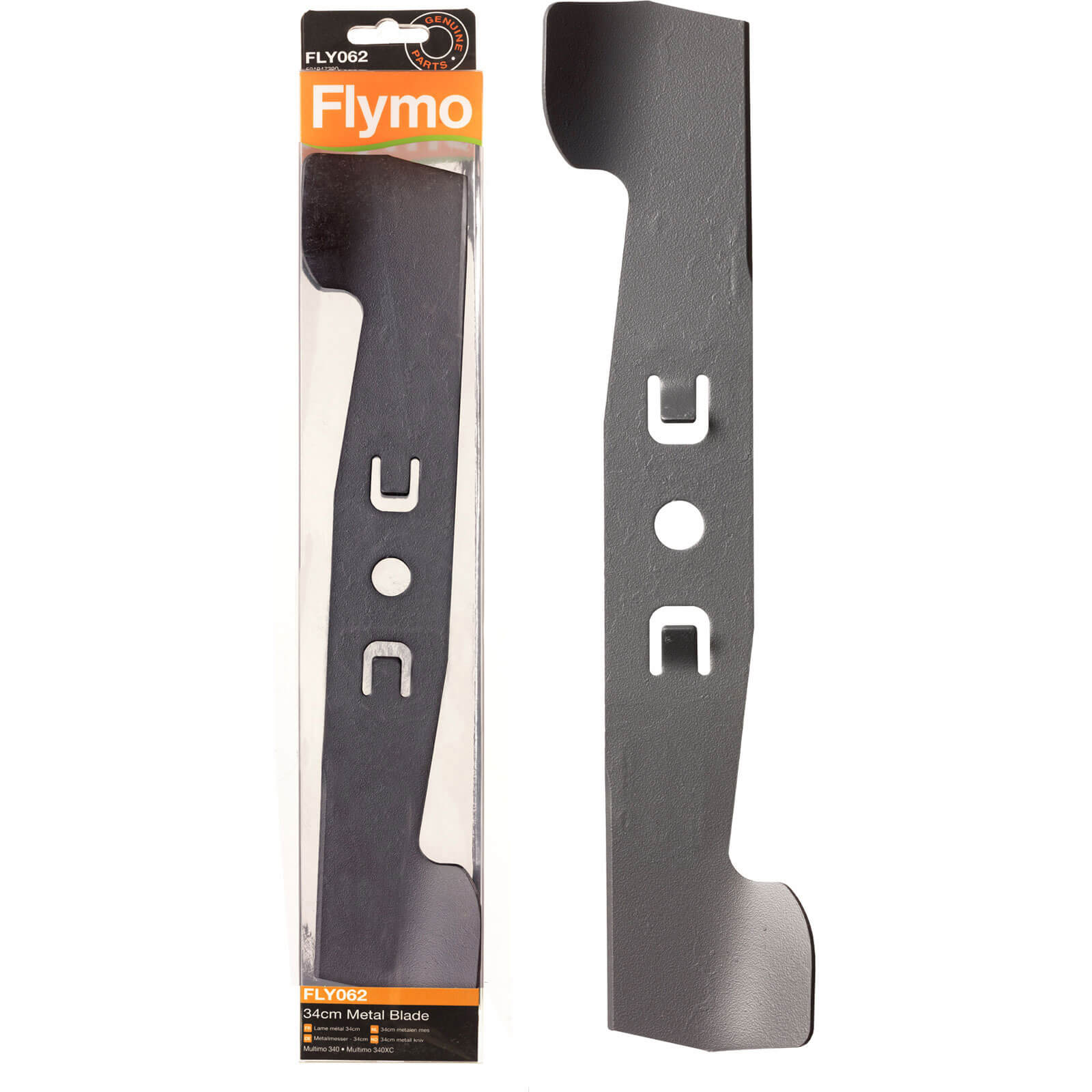 Flymo FLY062 Genuine Blade for Multimo 340XC Lawnmowers 340mm Pack of 1