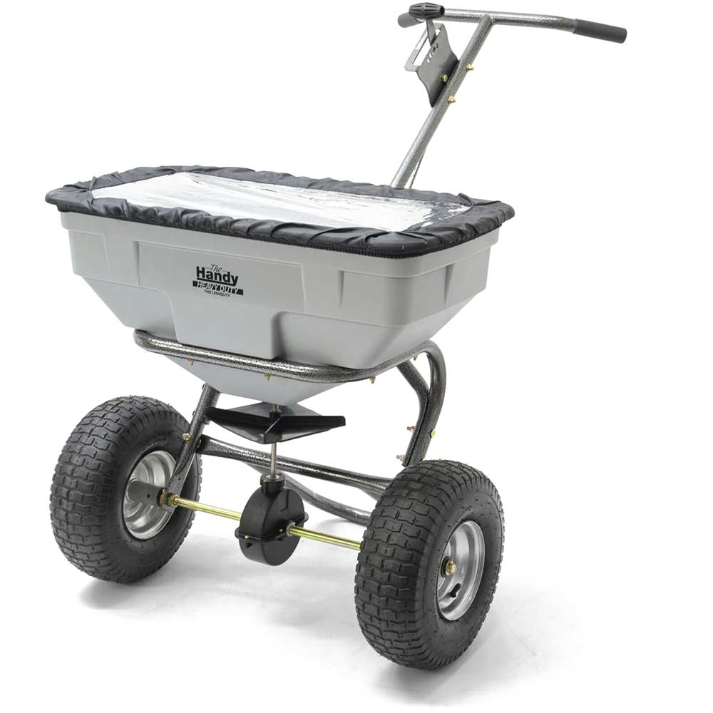 Image of Handy THS125HDUTY Heavy Duty Push Feed, Grass and Salt Broadcast Spreader 57Kg